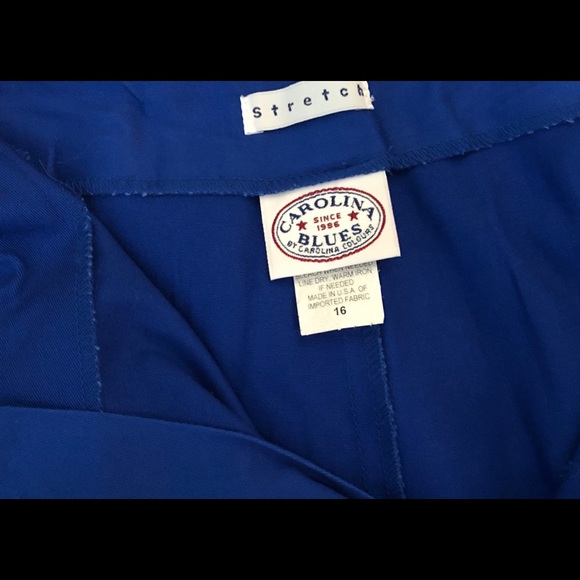 Pair of Royal Blue Capri Pants. - Picture 3 of 7